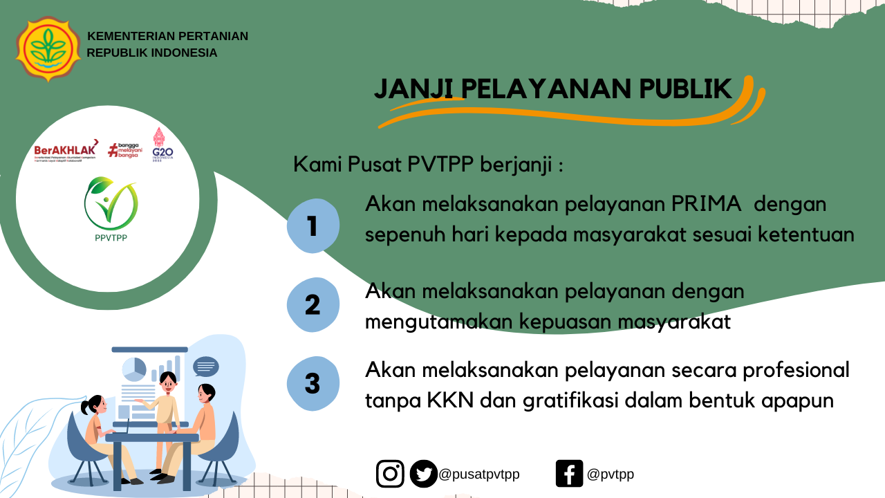 Janji Pelayanan Publik Pusat PVTPP